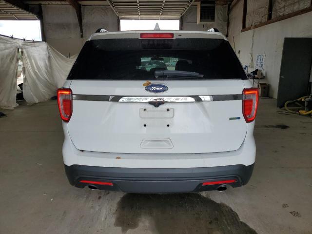 1FM5K8B8XGGA78526 - 2016 FORD EXPLORER WHITE photo 6