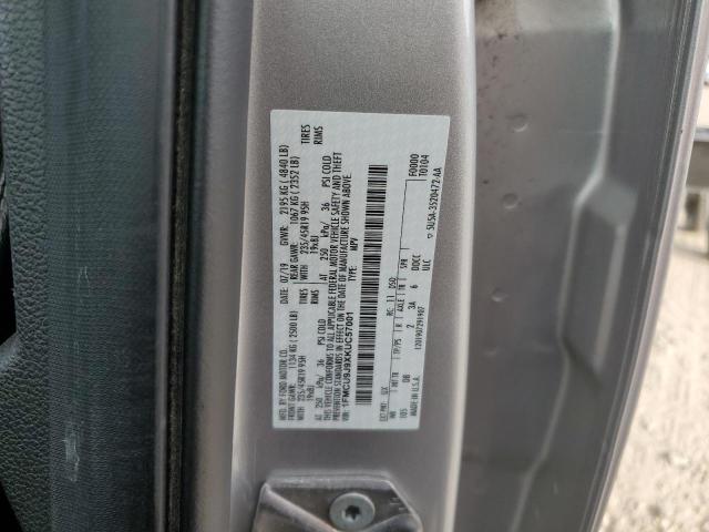 1FMCU9J9XKUC57001 - 2019 FORD ESCAPE TITANIUM فضي صورة 13