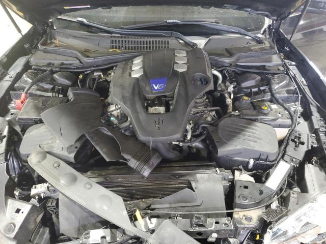 ZAM57YTA0J1287271 - 2018 MASERATI GHIBLI S BLACK photo 11