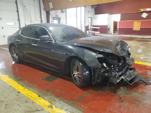 ZAM57YTA0J1287271 - 2018 MASERATI GHIBLI S BLACK photo 4