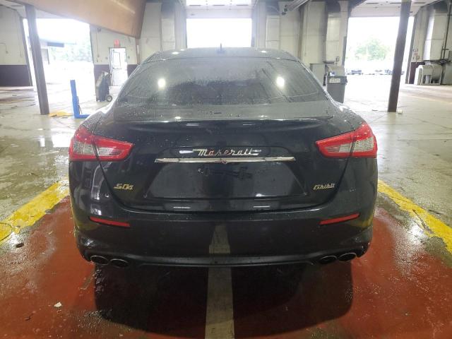 ZAM57YTA0J1287271 - 2018 MASERATI GHIBLI S BLACK photo 6