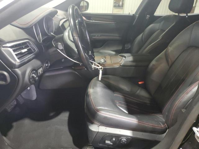 ZAM57YTA0J1287271 - 2018 MASERATI GHIBLI S BLACK photo 7