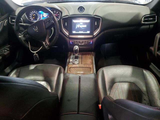 ZAM57YTA0J1287271 - 2018 MASERATI GHIBLI S BLACK photo 8