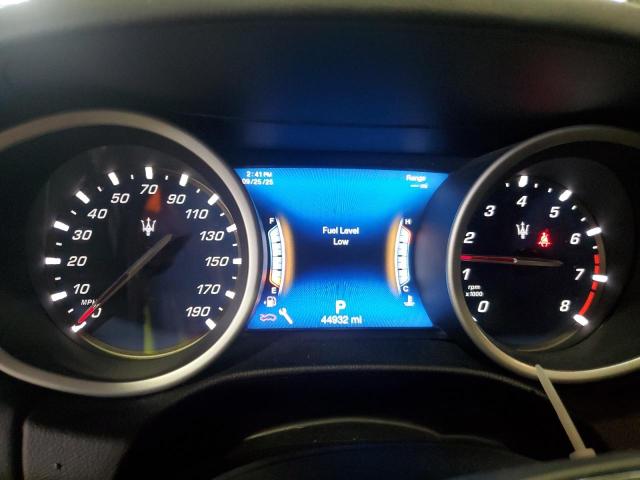 ZAM57YTA0J1287271 - 2018 MASERATI GHIBLI S BLACK photo 9