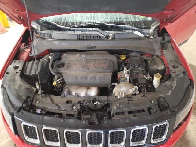 3C4NJDAB9JT179833 - 2018 JEEP COMPASS SPORT Kırmızı fotoğraf 12