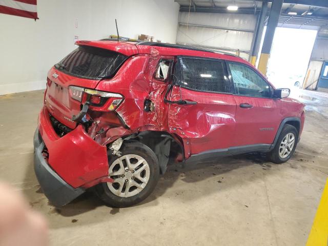 3C4NJDAB9JT179833 - 2018 JEEP COMPASS SPORT Kırmızı fotoğraf 3