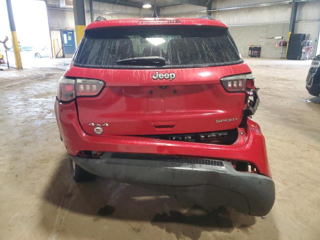 3C4NJDAB9JT179833 - 2018 JEEP COMPASS SPORT Kırmızı fotoğraf 6