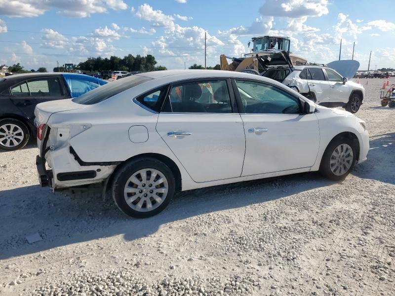 3N1AB7AP1KY314657 - 2019 NISSAN SENTRA S თეთრი ფოტო 3