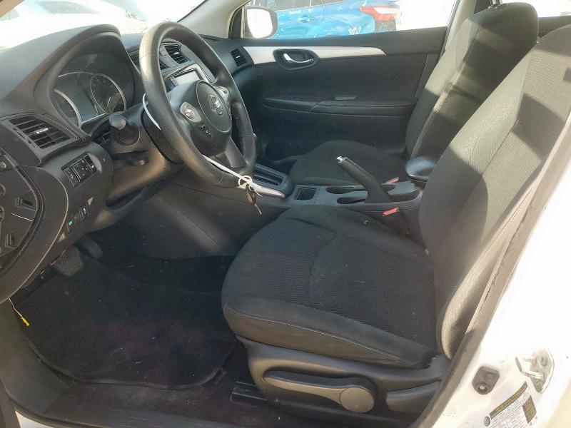 3N1AB7AP1KY314657 - 2019 NISSAN SENTRA S თეთრი ფოტო 7