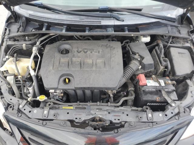 5YFBU4EEXCP054408 - 2012 TOYOTA COROLLA BASE შავი ფოტო 11