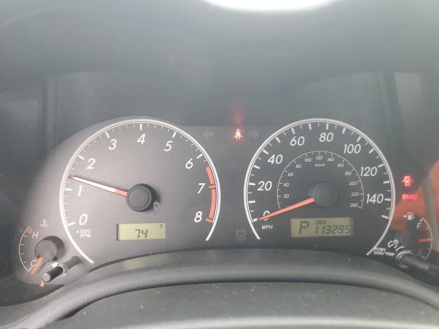 5YFBU4EEXCP054408 - 2012 TOYOTA COROLLA BASE შავი ფოტო 9