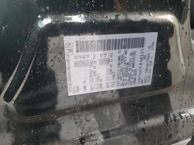 5N1BT3AA7PC838135 - 2023 NISSAN ROGUE S შავი ფოტო 13