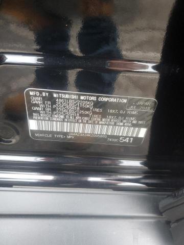 JA4AZ3A34KZ005800 - 2019 MITSUBISHI OUTLANDER SE Qara foto 13