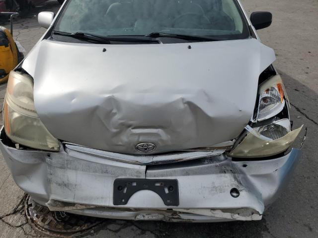 JTDKB20U277545233 - 2007 TOYOTA PRIUS SILVER photo 11