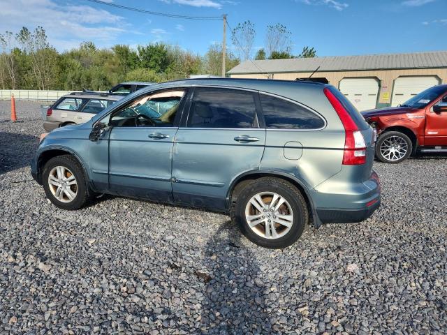 JHLRE4H70BC004653 - 2011 HONDA CR-V EXL SILVER photo 2