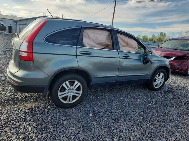 JHLRE4H70BC004653 - 2011 HONDA CR-V EXL SILVER photo 3