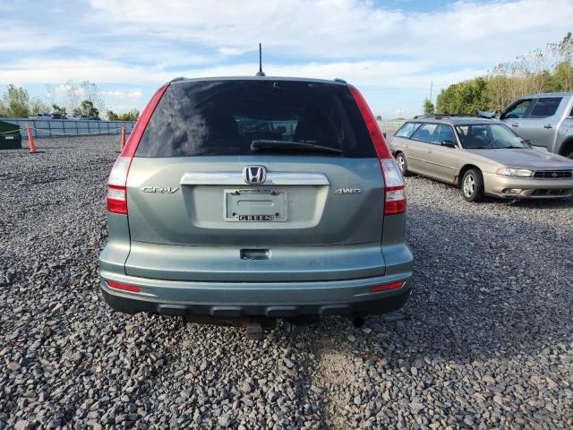 JHLRE4H70BC004653 - 2011 HONDA CR-V EXL SILVER photo 6