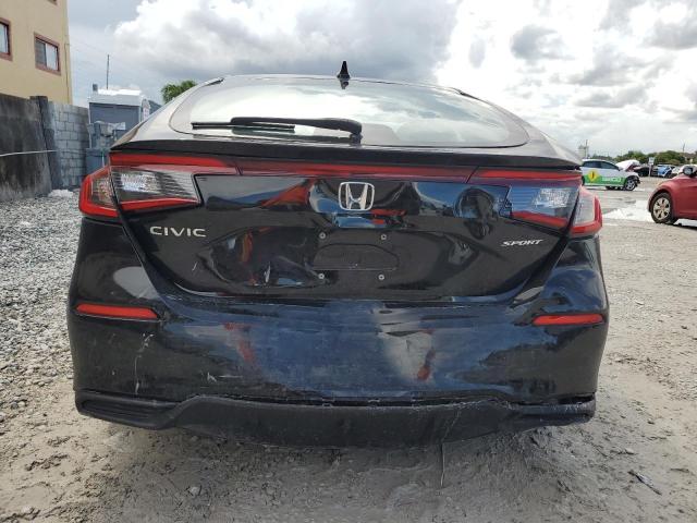 19XFL2H87RE023397 - 2024 HONDA CIVIC SPORT BLACK photo 6