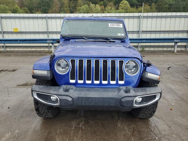 1C4HJXEG3JW243797 - 2018 JEEP WRANGLER U SAHARA Կապույտ լուսանկար 5