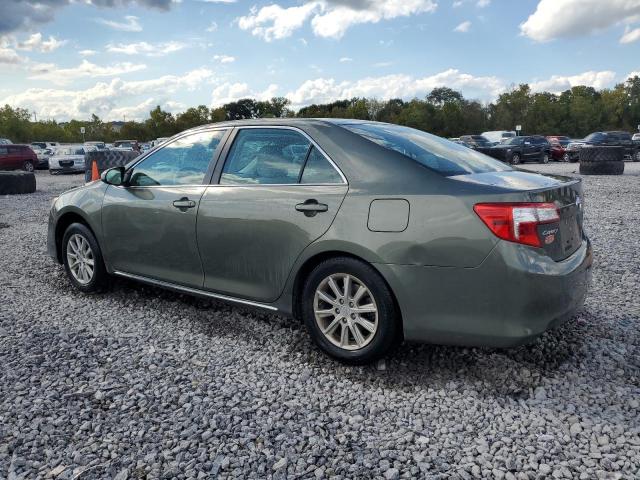 4T4BF1FK7DR285592 - 2013 TOYOTA CAMRY L GREEN photo 2
