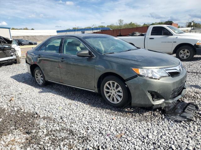 4T4BF1FK7DR285592 - 2013 TOYOTA CAMRY L GREEN photo 4