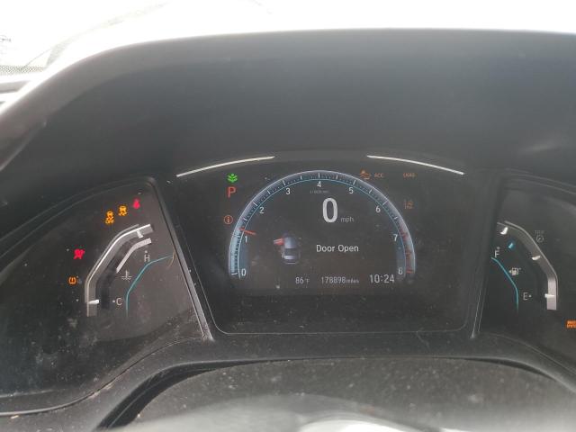 19XFC2F67KE037890 - 2019 HONDA CIVIC LX შავი ფოტო 9