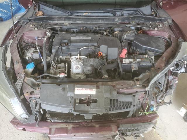 1HGCR2F85DA121684 - 2013 HONDA ACCORD EXL BURGUNDY photo 11