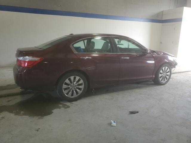 1HGCR2F85DA121684 - 2013 HONDA ACCORD EXL BURGUNDY photo 3