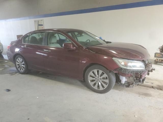 1HGCR2F85DA121684 - 2013 HONDA ACCORD EXL BURGUNDY photo 4