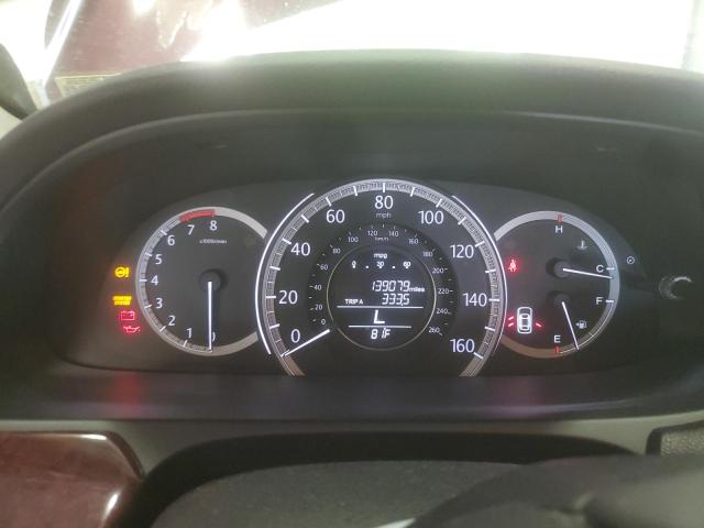 1HGCR2F85DA121684 - 2013 HONDA ACCORD EXL BURGUNDY photo 9