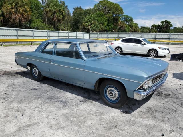 133116A124520 - 1966 CHEVROLET CHEVELLE 蓝色 照片 4