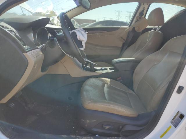 5NPEC4AC5DH689099 - 2013 HYUNDAI SONATA SE WHITE photo 7