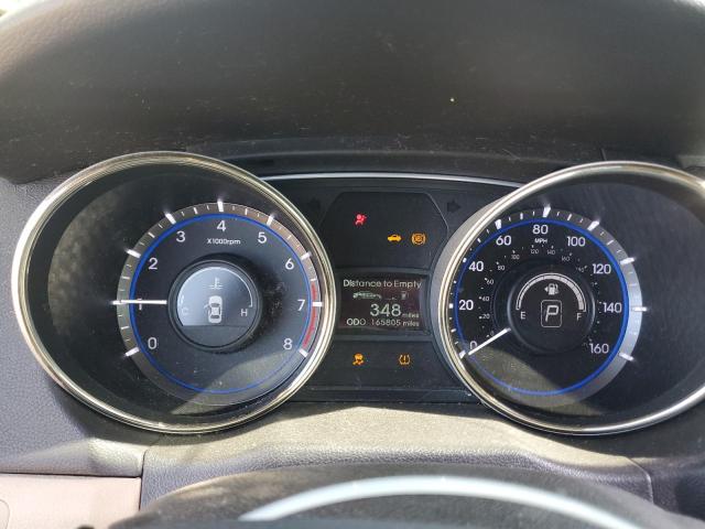 5NPEC4AC5DH689099 - 2013 HYUNDAI SONATA SE WHITE photo 9