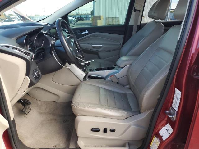 1FMCU9H9XDUA48950 - 2013 FORD ESCAPE SEL RED photo 7