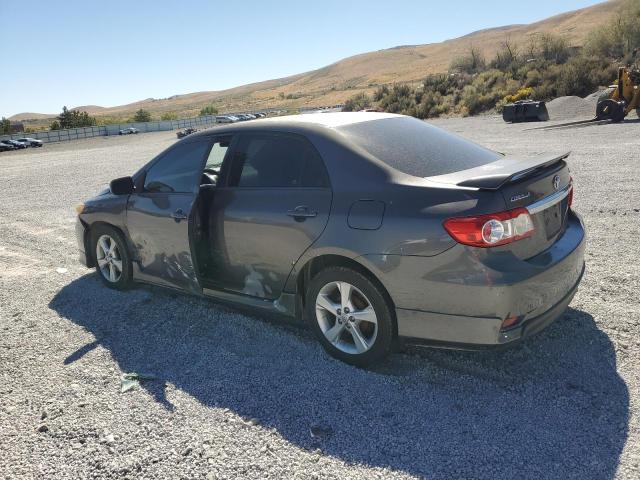 5YFBU4EEXCP066705 - 2012 TOYOTA COROLLA BASE Сірий фото 2