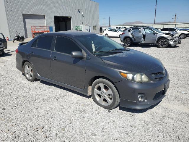 5YFBU4EEXCP066705 - 2012 TOYOTA COROLLA BASE Сірий фото 4