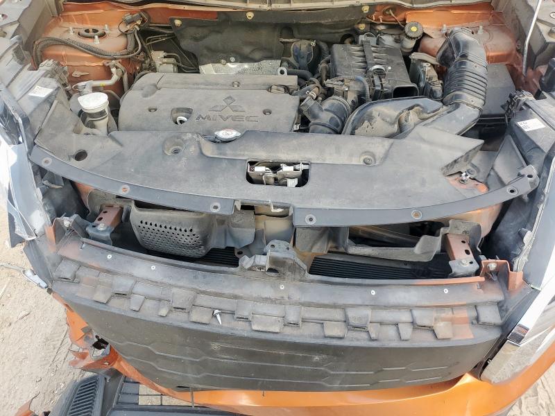 JA4ARUAU8MU024140 - 2021 MITSUBISHI OUTLANDER ES Նարնջագույն լուսանկար 12