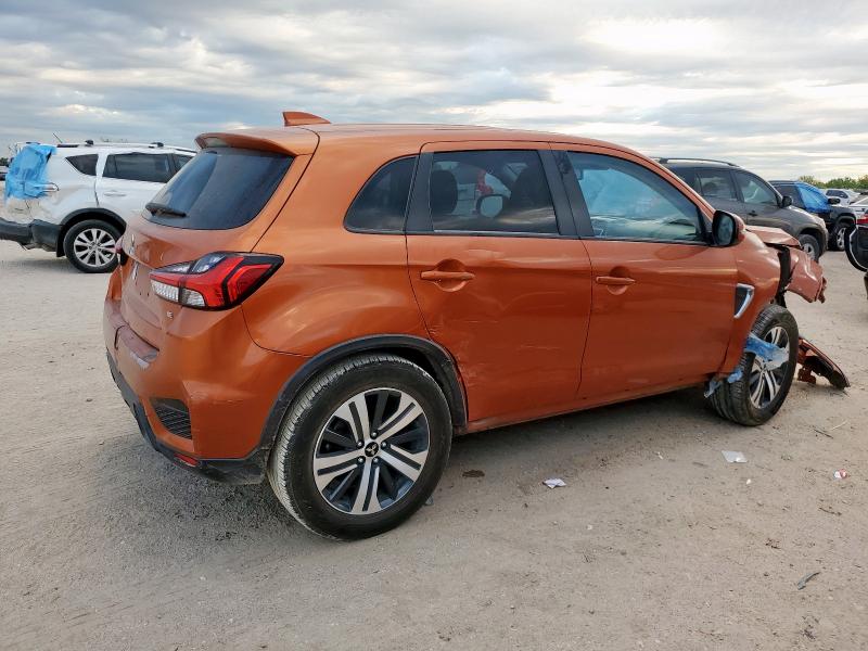 JA4ARUAU8MU024140 - 2021 MITSUBISHI OUTLANDER ES Նարնջագույն լուսանկար 3