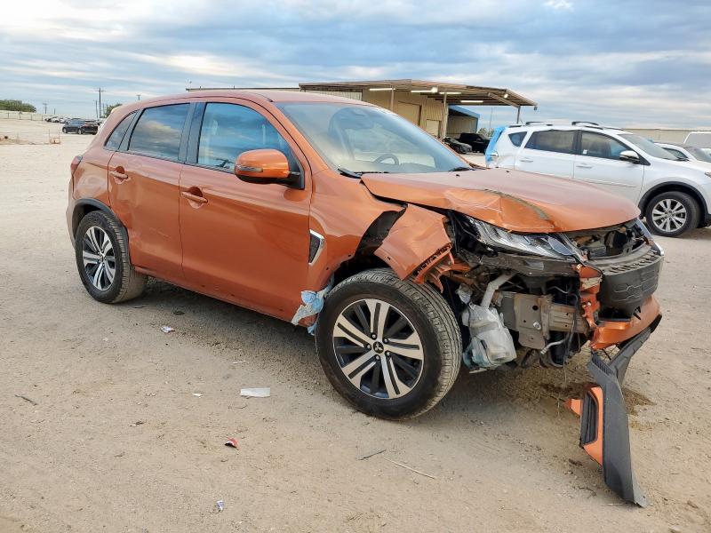 JA4ARUAU8MU024140 - 2021 MITSUBISHI OUTLANDER ES Նարնջագույն լուսանկար 4