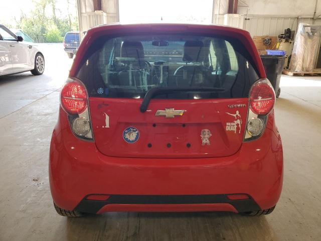 KL8CA6S96EC462781 - 2014 CHEVROLET SPARK LS Қызыл фото 6
