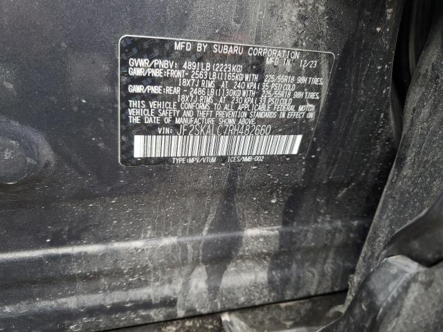JF2SKALC7RH482660 - 2024 SUBARU FORESTER LIMITED Grafit foto 14