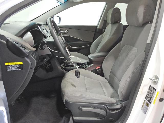 5XYZTDLBXGG353532 - 2016 HYUNDAI SANTA FE S WHITE photo 7