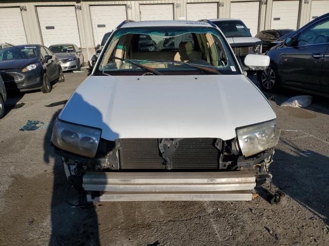JF1SG67646H734156 - 2006 SUBARU FORESTER 2.5X LL BEAN WHITE photo 5
