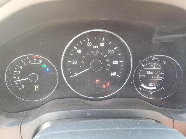 3CZRU6H32LM722711 - 2020 HONDA HR-V LX BLACK photo 9