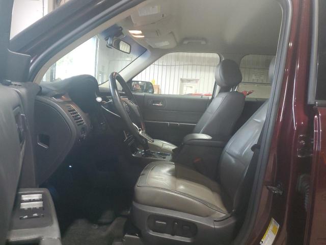 2FMHK6D80JBA03430 - 2018 FORD FLEX LIMITED Bordo foto 7