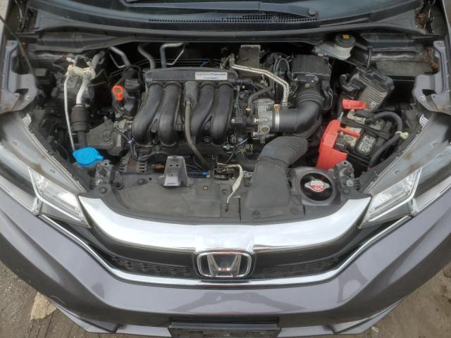 3HGGK5H40KM704651 - 2019 HONDA FIT LX رمادي صورة 11