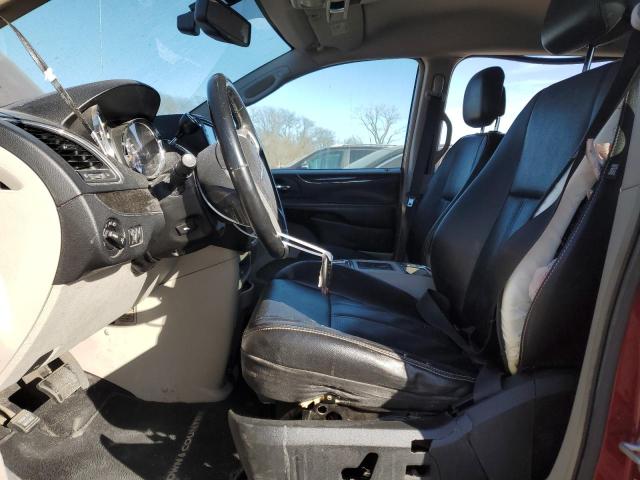 2C4RC1CGXER238531 - 2014 CHRYSLER TOWN & COU TOURING L BURGUNDY photo 7