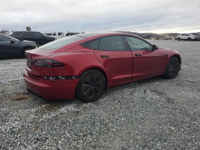 5YJSA1E52RF540934 - 2024 TESLA MODEL S RED photo 3