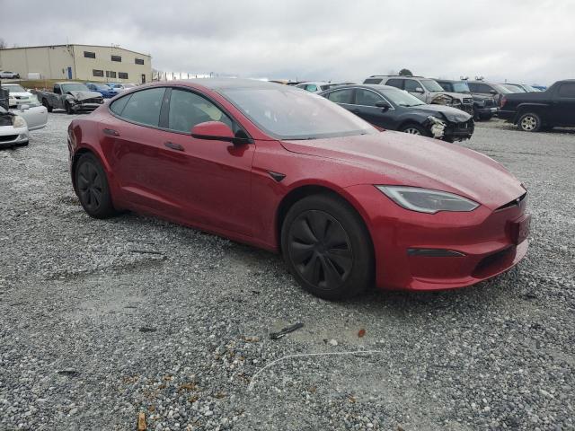 5YJSA1E52RF540934 - 2024 TESLA MODEL S Qırmızı foto 4