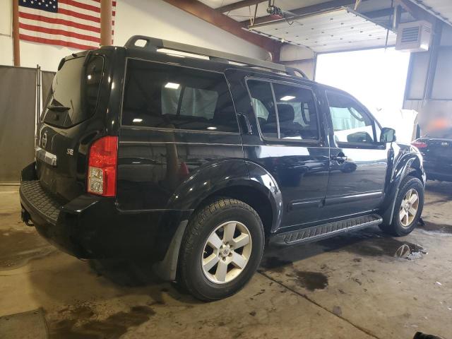 5N1AR18B88C664610 - 2008 NISSAN PATHFINDER S Черный фото 3